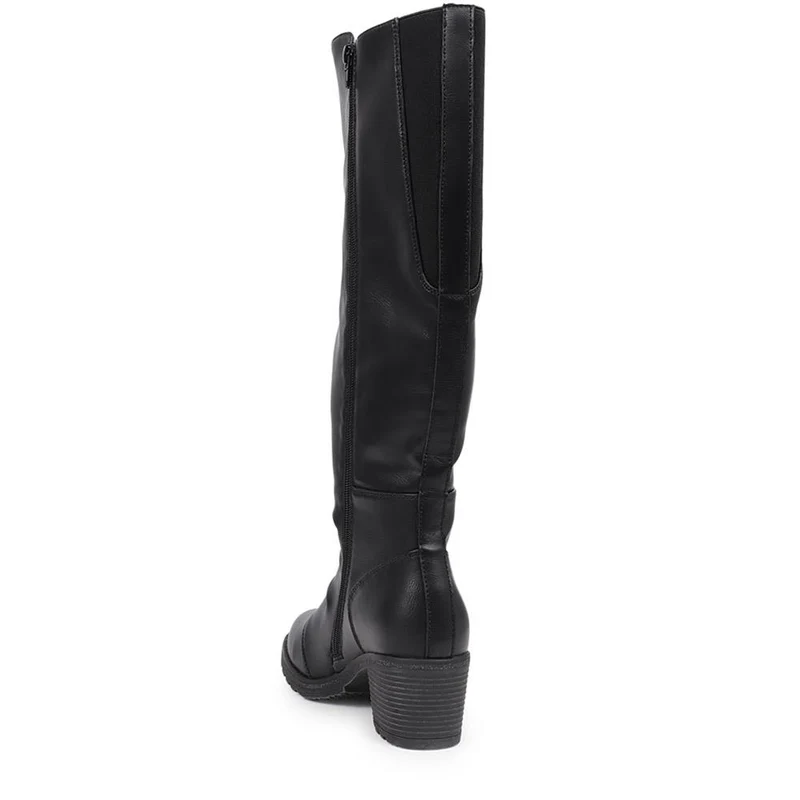 Knee-High Boots - WBINS40107 / 325 984 - Black