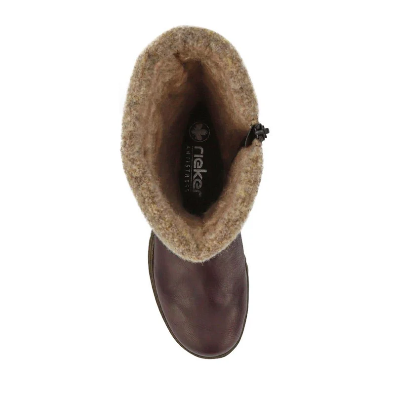 Warm-Lined Long Boots - RKR40524 / 326 103 - Brown
