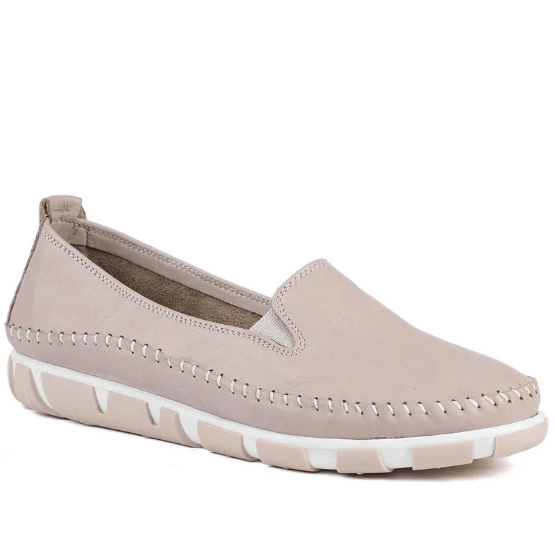 Slip-On Leather Pumps - GOKH39011 / 326 241