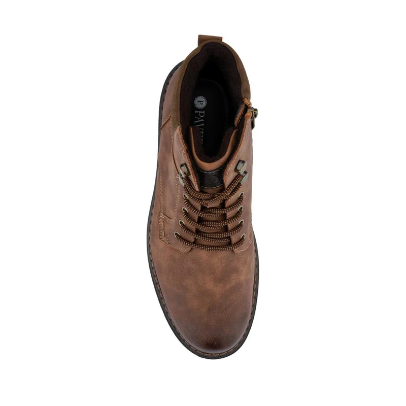 Lace-Up Ankle Boots - GANG42003 / 327 881 - Cognac