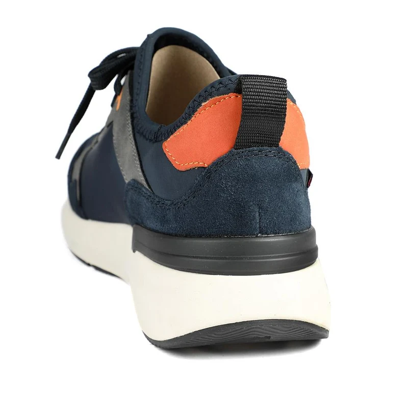 Rieker Sport Lace Up Trainers - RKR43586 / 329 447 - Navy Multi