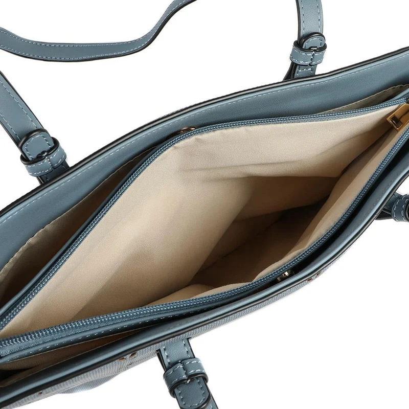 Classic Detail Tote Bag - BELHETIA43000 / 329 233 - Denim