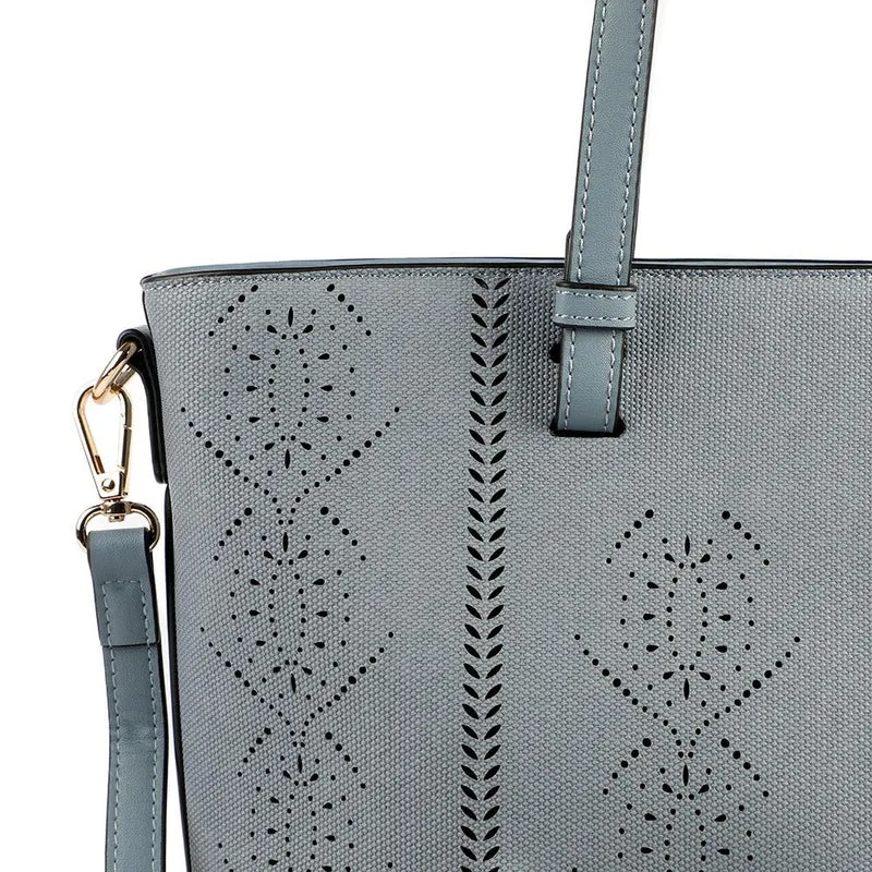 Classic Detail Tote Bag - BELHETIA43000 / 329 233 - Denim