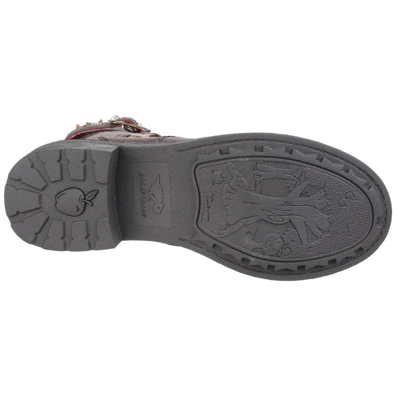 Rocket Dog Damen Thunder Galaxy Biker-Stiefel – Braun