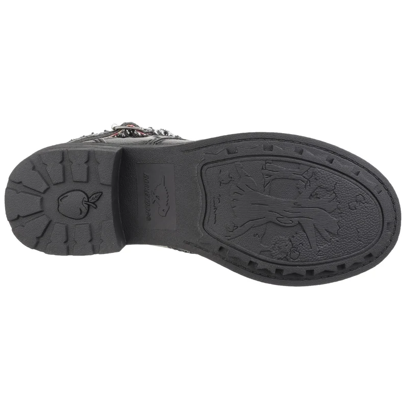 Rocket Dog Damen Thunder Galaxy Biker-Stiefel – Schwarz