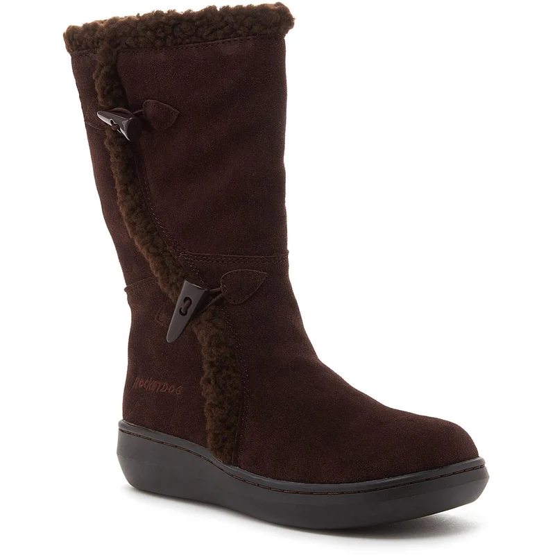 Rocket Dog Damen Slope Mittelhoher Winterstiefel – Braun