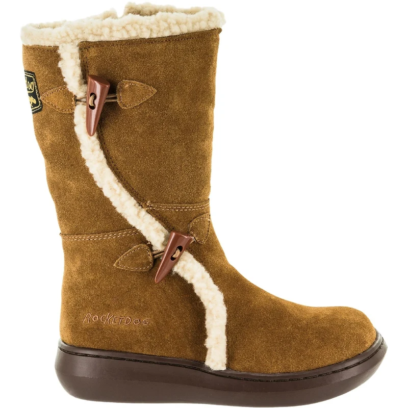 Rocket Dog Damen Slope Mittelhoher Winterstiefel – Kamel