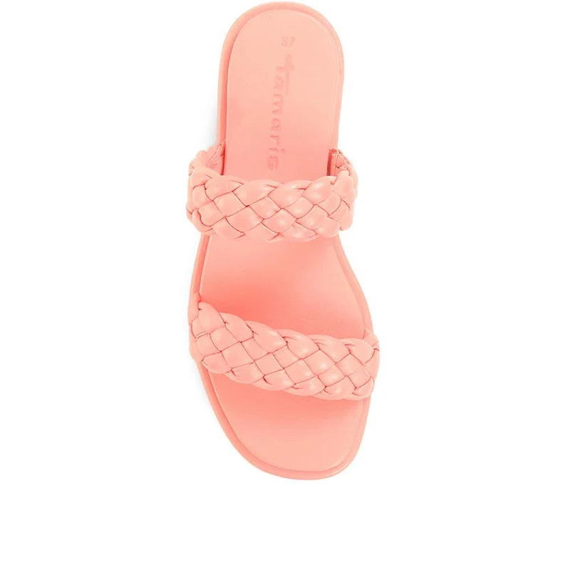 Leather Mule Sandals - TAM35505 / 321 483 - Pink
