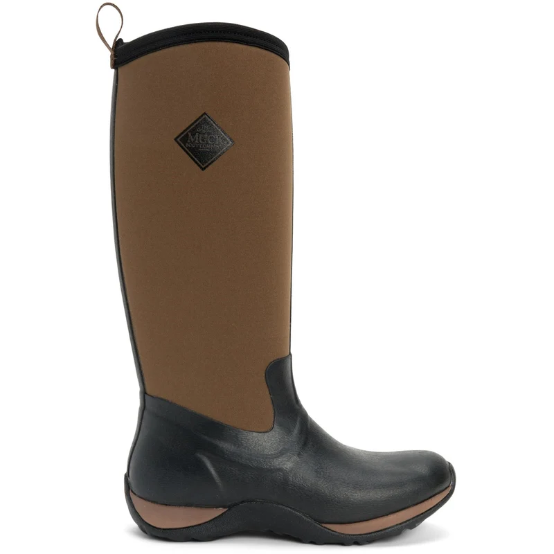 Muck Boots Damen Arctic Adventure Pull On Gummistiefel - Schwarz