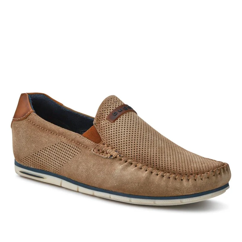 Leather Slip-On Shoes - BUG41507 / 326 683 - Sand