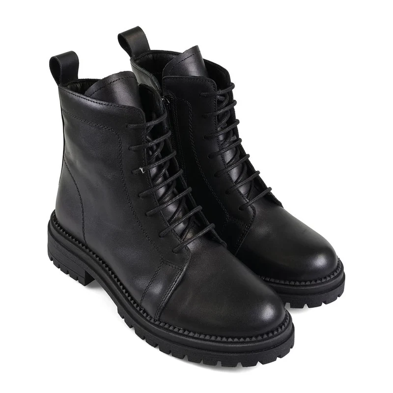 Contemporary Comfort Boots E Fit - LOGAN - Logan / null - Black Leather