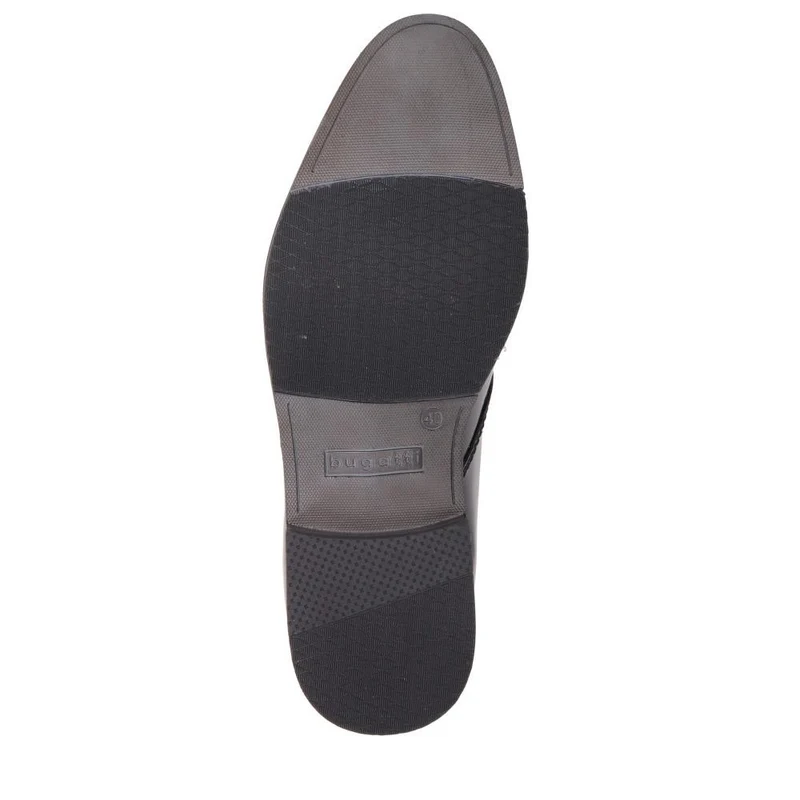 Smart Leather Oxford Shoes - BUG40521 / 326 007 - Black