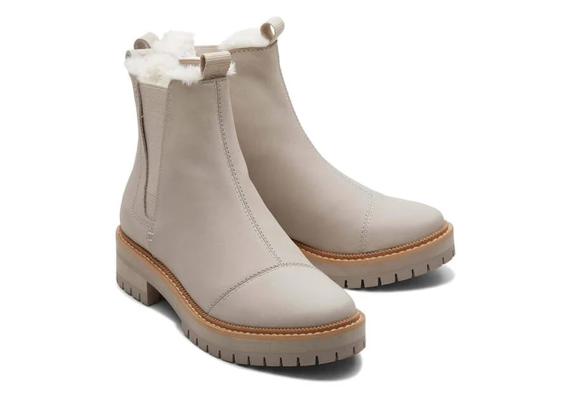 TOMS Dakota-Stiefelette für Damen – Kieselgrau