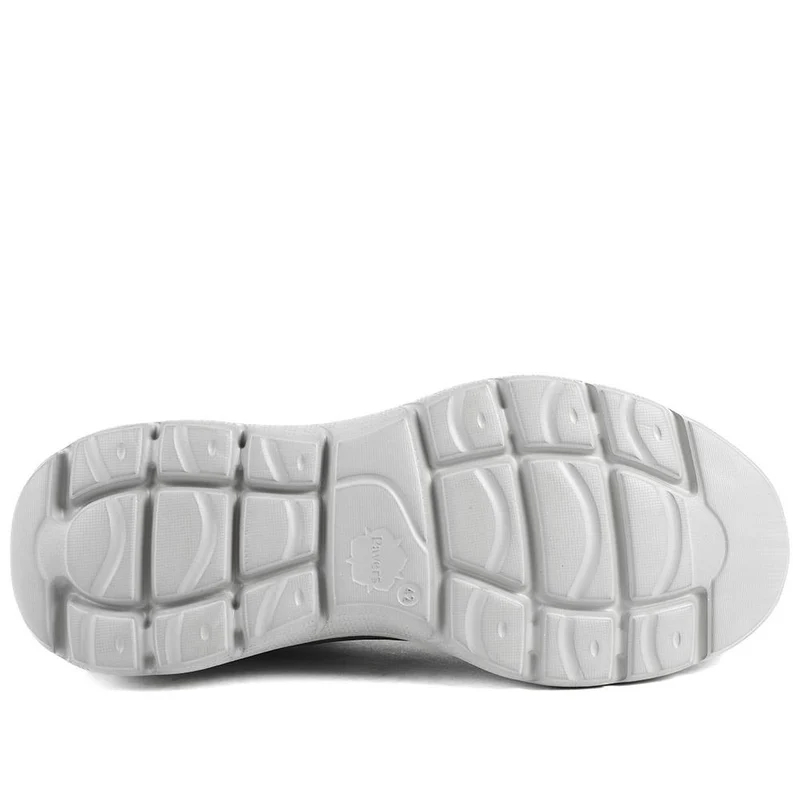 Wide Fit Memory Foam Lace Up Trainers - BOJIE43001 / 328 889 - Charcoal