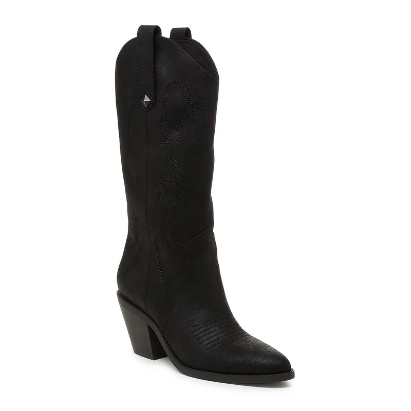 Rocket Dog Damen Feria Langer Stiefel - Schwarz