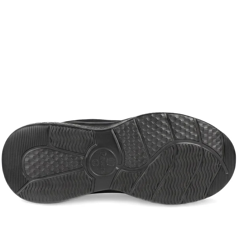 Wide Fit Easy Step In Bungee Lace Trainers - BRK42002 / 328 108 - Black