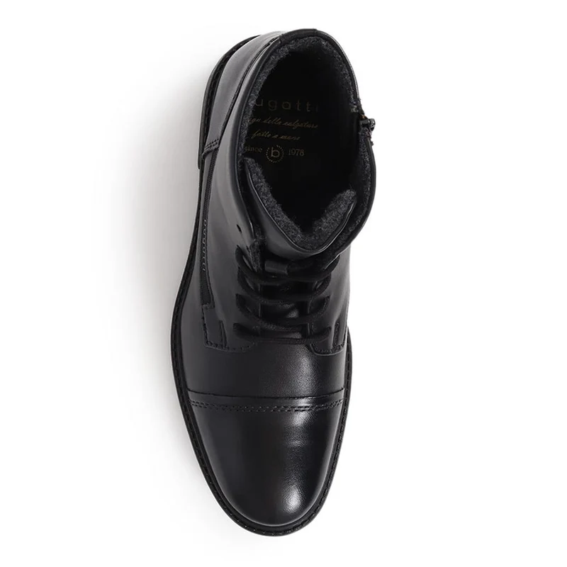Lace-Up Ankle Boots - BUG40505 / 325 712 - Black