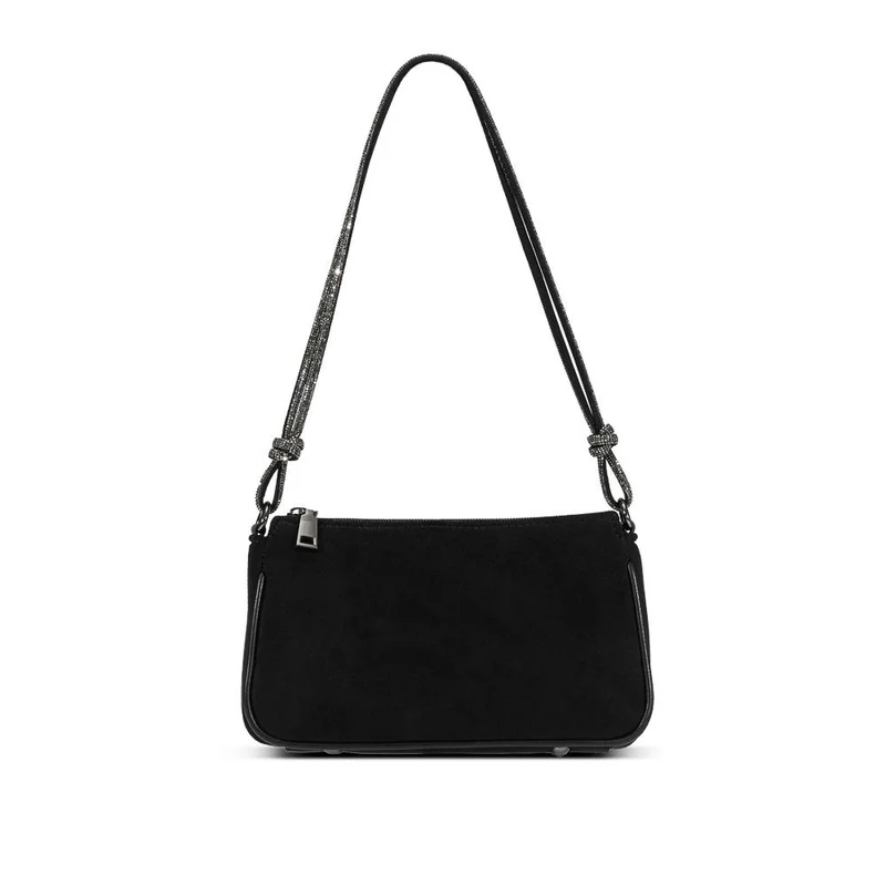 Zip Fastening Shoulder Bag - RIM42005 / 328 619 - Black
