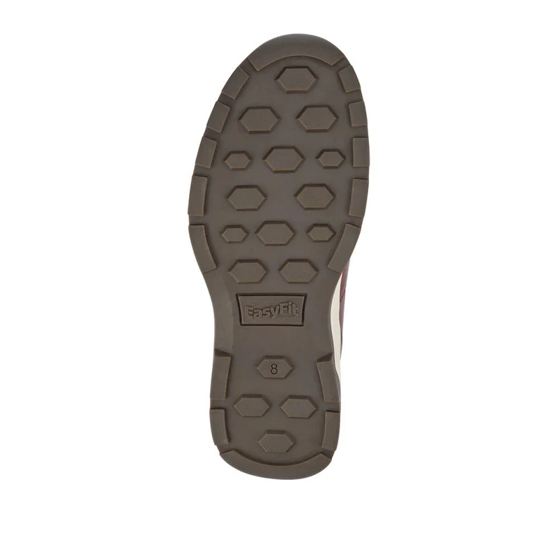 Extra-Wide Dual-Fit Leather Trainers - JOEL / 327 275 - Cognac