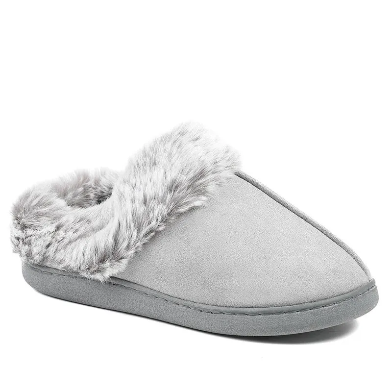 Wide Fit Soft Mule Slippers - GALOP42017 / 328 610