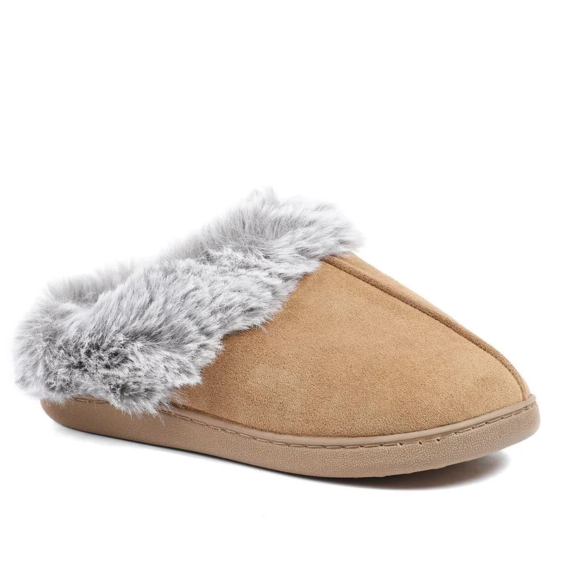 Wide Fit Soft Mule Slippers - GALOP42017 / 328 610