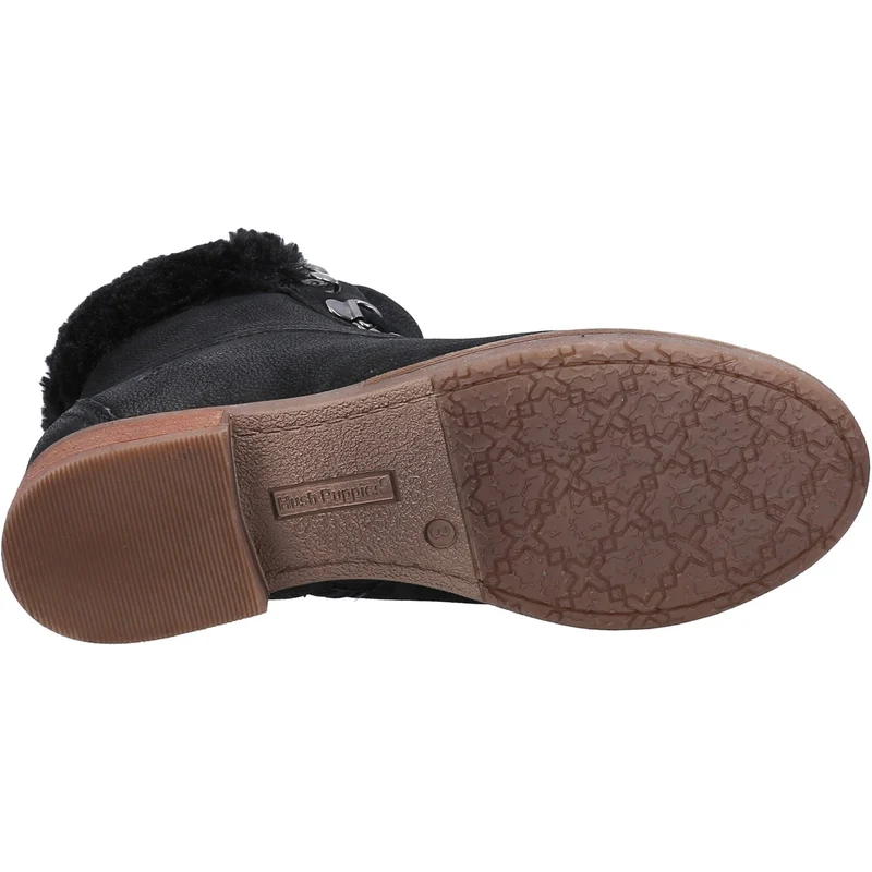 Hush Puppies Effie-Stiefel für Damen – Schwarz