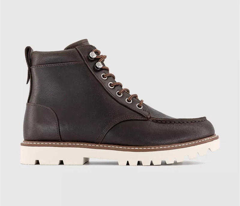 TOMS Herren Palomar Lederstiefel - Dunkelbraun