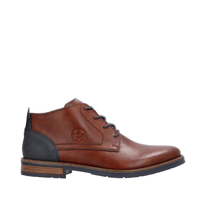 Rieker Herren-Chukka-Stiefel aus Leder – Braun