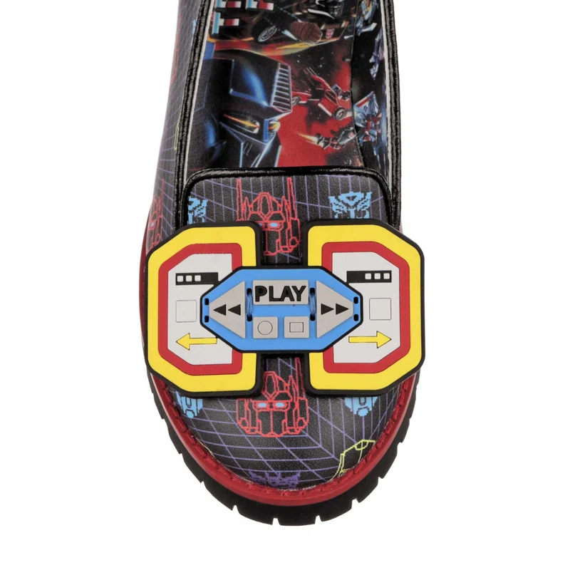 Irregular Choice Frauen Transformers Turn it Up Schuh – Schwarz