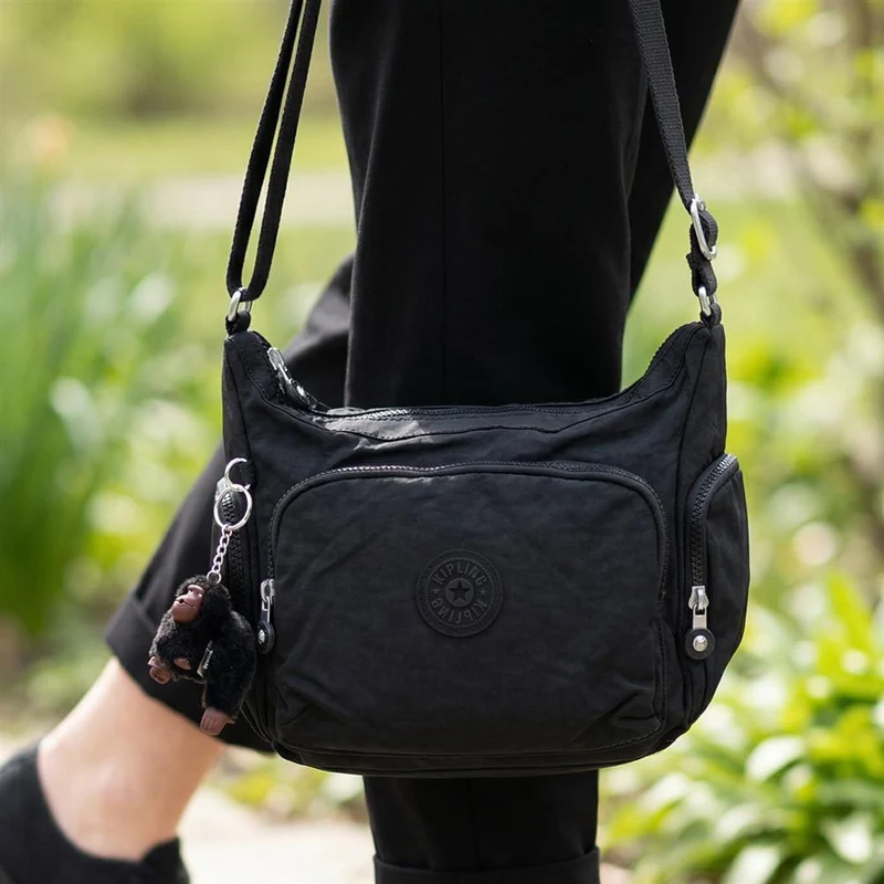Kipling Everyday Zip Detail Crossbody Bag - KIP43003 / 329 460 - Black