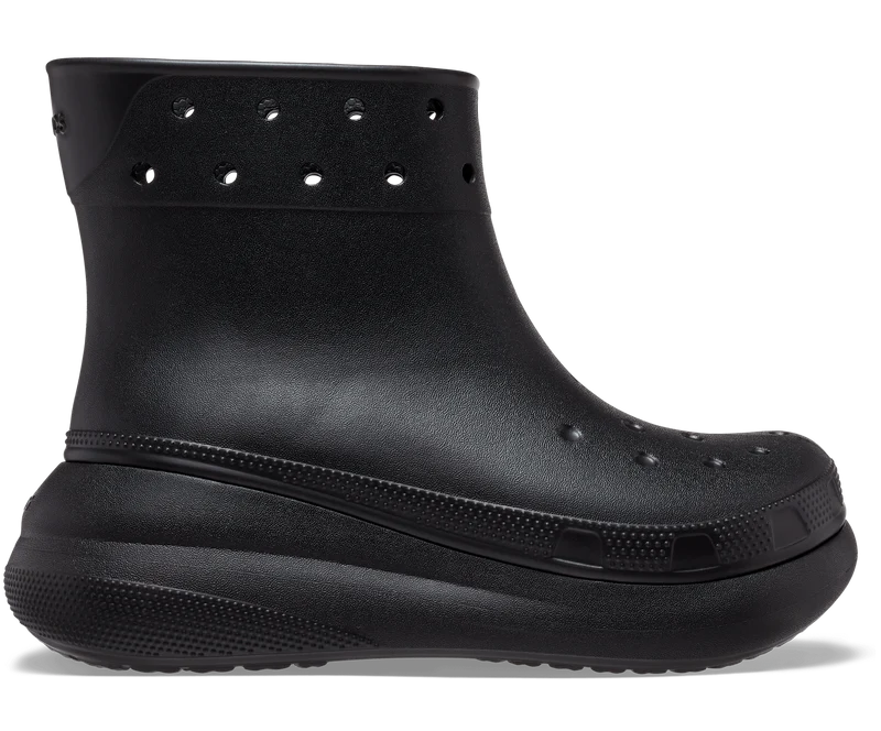 Crocs Unisex Classic Crush Boot – Schwarz