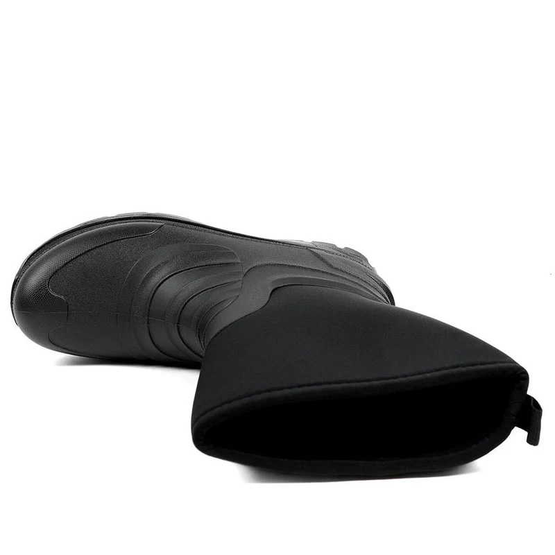Wide Fit Rugged Water Resistant Wellies - FEI42006 / 328 528 - Black