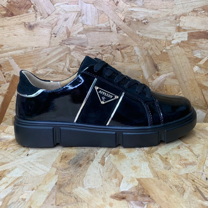 Kate Appleby Damen-Arlesey-Trainer – Schwarz