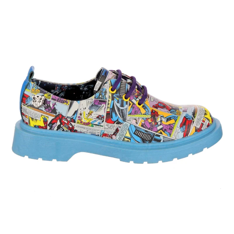 Irregular Choice Frauen Transformers Kolossaler Kampfschuh – Blau