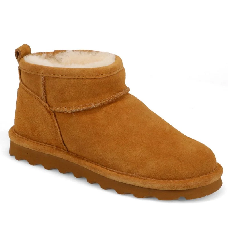 Faux-Fur-Lined Ankle Boots - EDNB40025 / 326 894