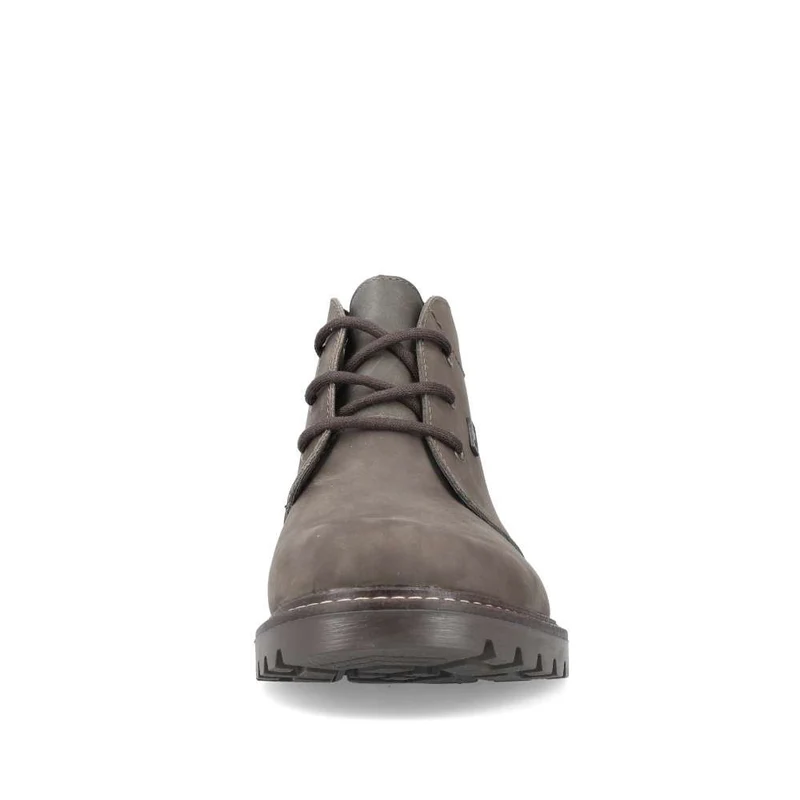 Rieker Herren-Chukka-Stiefel aus mit Fleece gefüttertem Leder – Braun