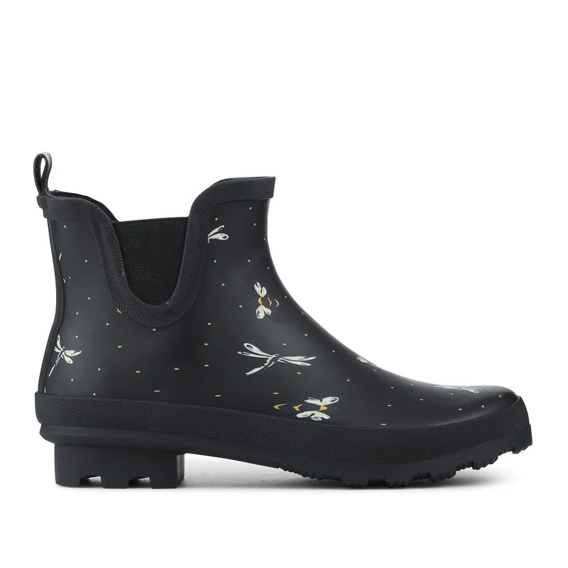 Women’s Comfort Fit Welly Boots - RAI42000 / 328 472 - Black Multi