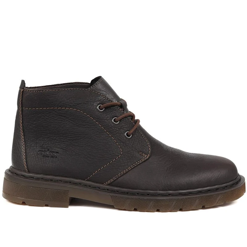 Gents Leather Chelsea Boots - RKR38515 / 324 358 - Dark Brown