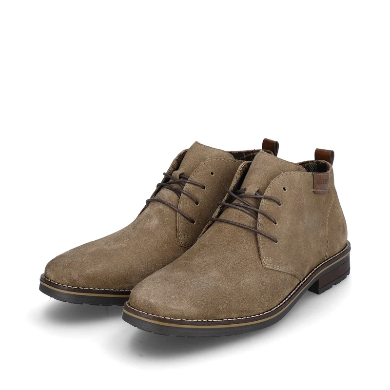 Rieker Herren-Wüstenstiefel aus Wildleder – Braun