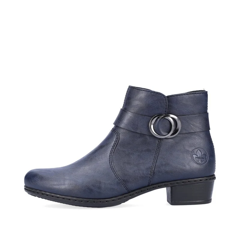 Rieker Fashion-Stiefelette für Damen – Marineblau