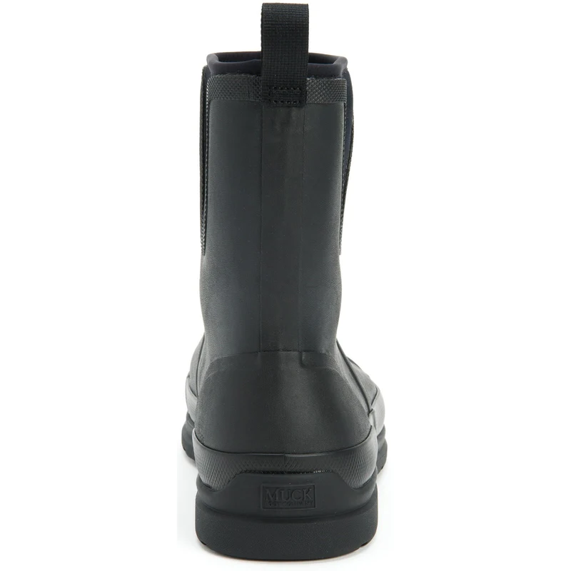Muck Boots Unisex Originals Pull On Mid Gummistiefel – Schwarz