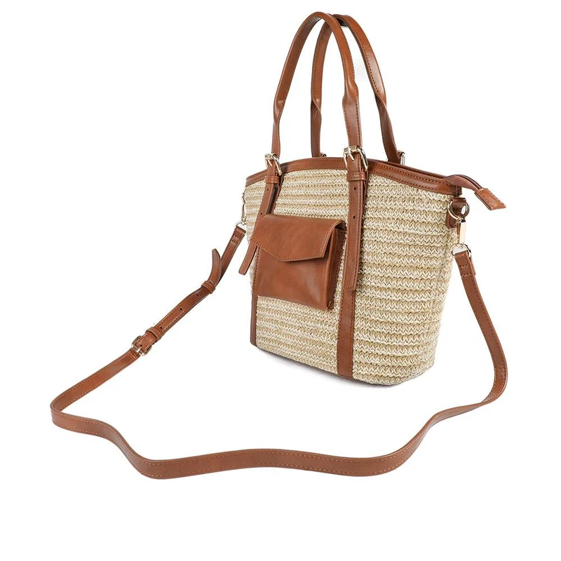 Adjustable Woven Tote Bag - RIM43001 / 329 298 - Tan