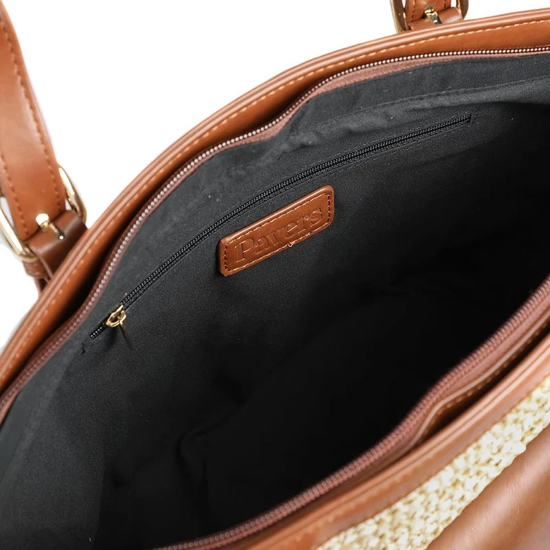 Adjustable Woven Tote Bag - RIM43001 / 329 298 - Tan