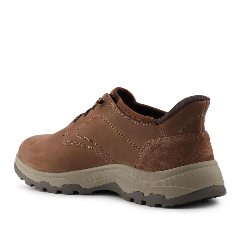 Easy Step In Extra Wide Laceless Casual Shoes - PETE / 328 146 - Brown