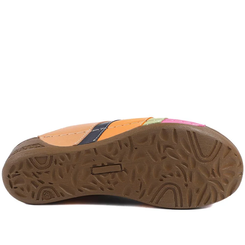 Slip On Peep Toe Mules - AS43003 / 329 252 - Multi