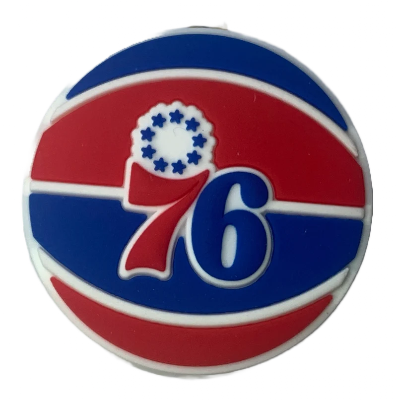 Crocs Jibbitz NBA Philadelphia 76ers Basketball-Charme