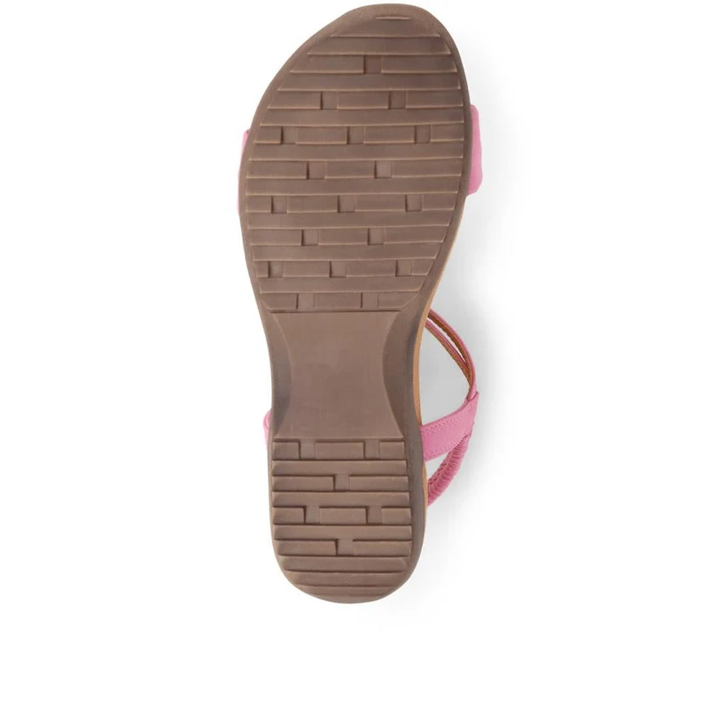 Flat Strappy Sandals - BAIZH29006 / 314 963 - Pink