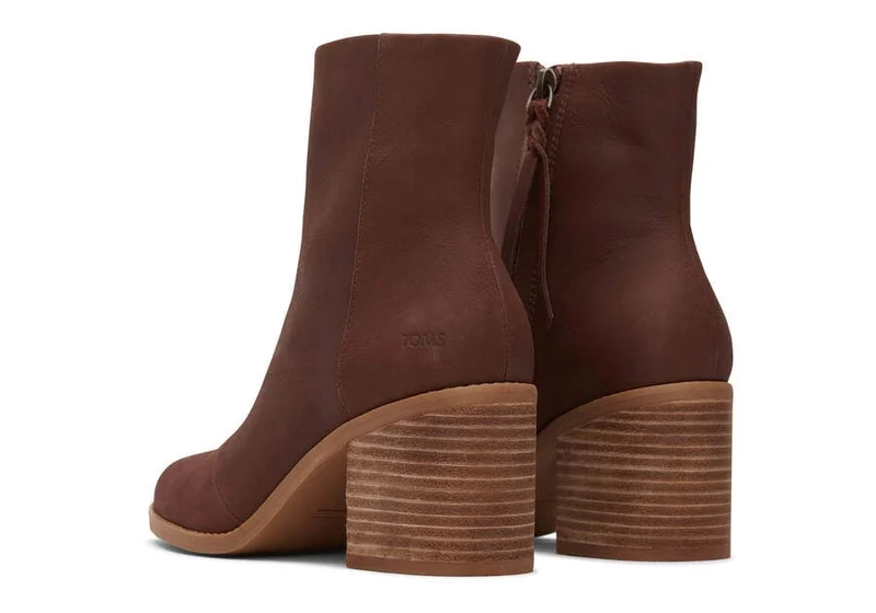 TOMS Evelyn Stiefeletten für Damen – Kastanienbraun