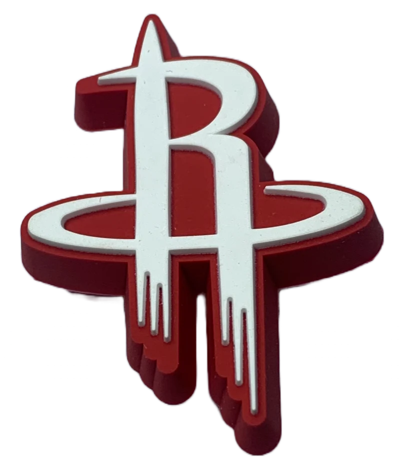 Crocs Jibbitz NBA Houston Rockets Logo-Anhänger