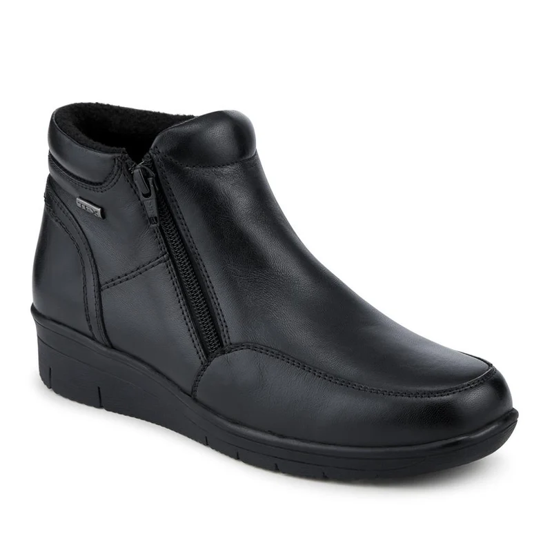 Breathable Leather Water Resistant Boots - DDIN42003 / 328 315 - Black